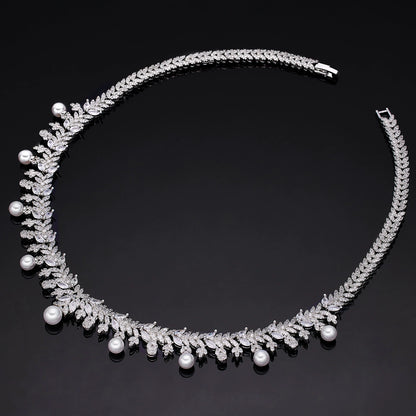 Alevirra Neva Jewelry Set | Alloy with Cubic Zirconia