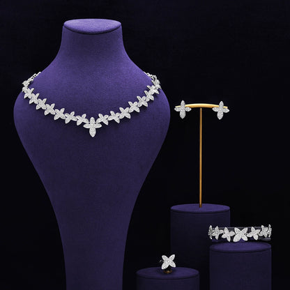 Alevirra Tora Jewelry Set | Alloy with Cubic Zirconia