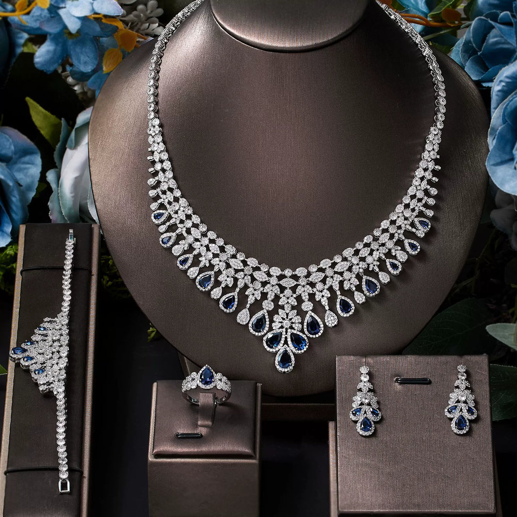 Alevirra Miro Jewelry Set | Alloy with Cubic Zirconia