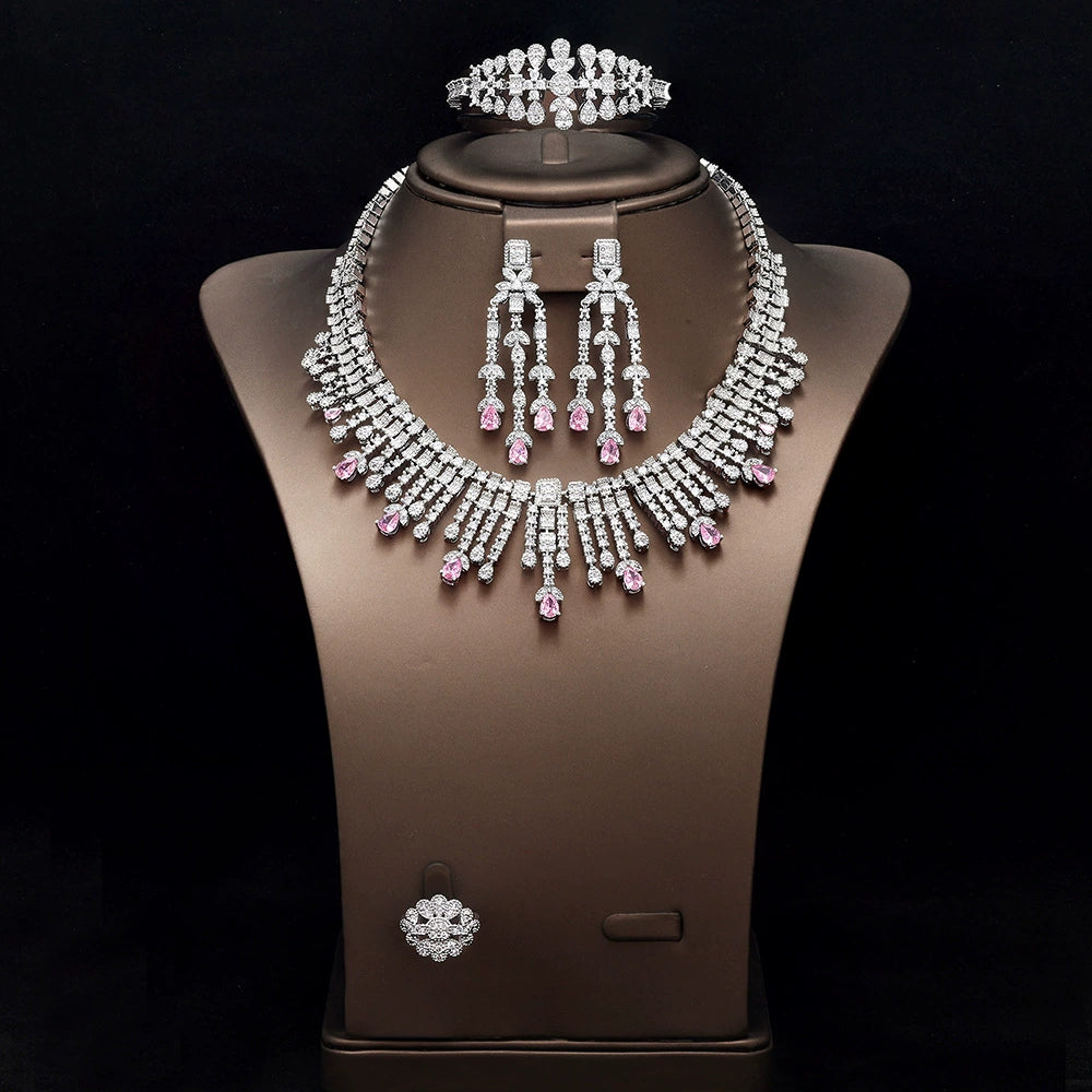 Alevirra Riva Jewelry Set | Alloy with Cubic Zirconia