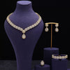 Alevirra Fena Jewelry Set | Alloy with Cubic Zirconia