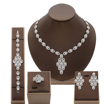 Alevirra Renae Jewelry Set | Alloy with Cubic Zirconia