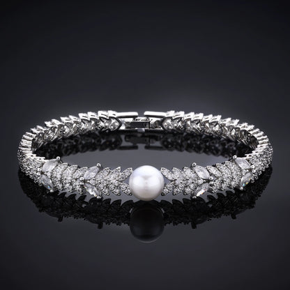 Alevirra Neva Jewelry Set | Alloy with Cubic Zirconia