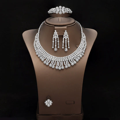 Alevirra Xena Jewelry Set | Alloy with Cubic Zirconia