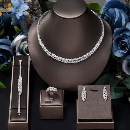 Alevirra Veyra Jewelry Set | Alloy with Cubic Zirconia