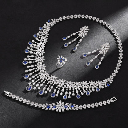 Alevirra Eira Jewelry Set | Alloy with Cubic Zirconia