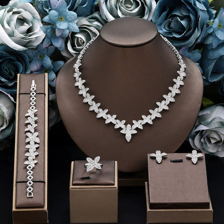 Alevirra Tora Jewelry Set | Alloy with Cubic Zirconia