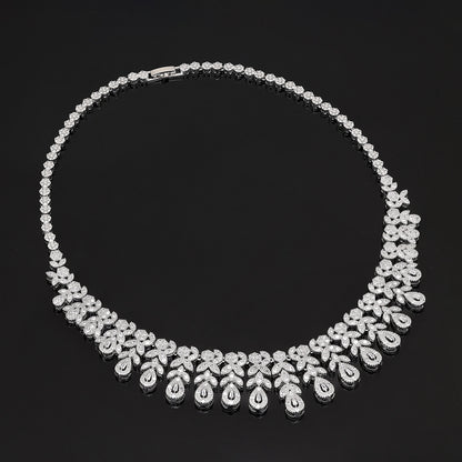 Alevirra Ena Jewelry Set | Alloy with Cubic Zirconia