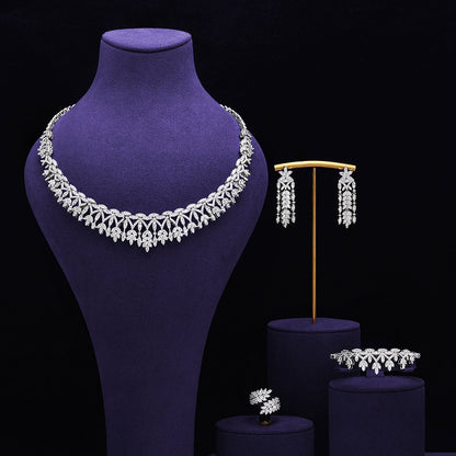 Alevirra Rora Jewelry Set | Alloy with Cubic Zirconia