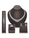 Alevirra Kora Jewelry Set | Alloy with Cubic Zirconia