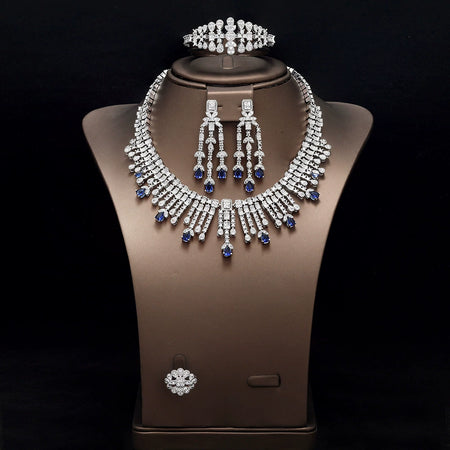 Alevirra Riva Jewelry Set | Alloy with Cubic Zirconia