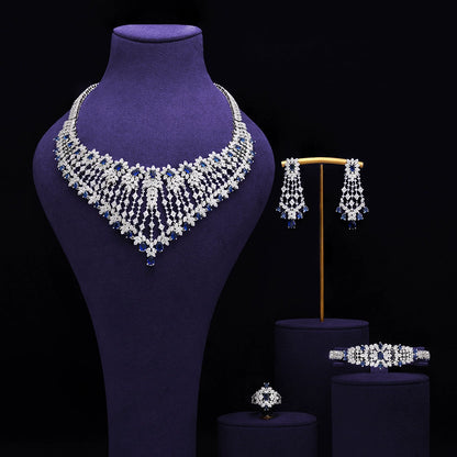 Alevirra Bena Jewelry Set | Alloy with Cubic Zirconia
