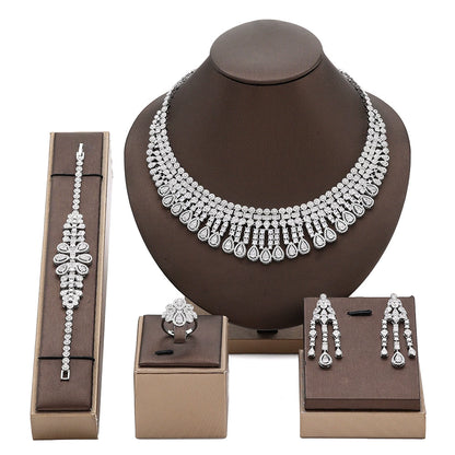 Alevirra Xena Jewelry Set | Alloy with Cubic Zirconia