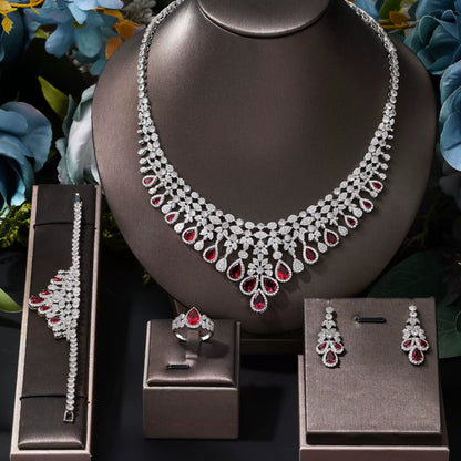 Alevirra Miro Jewelry Set | Alloy with Cubic Zirconia