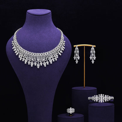 Alevirra Maya Jewelry Set | Alloy with Cubic Zirconia