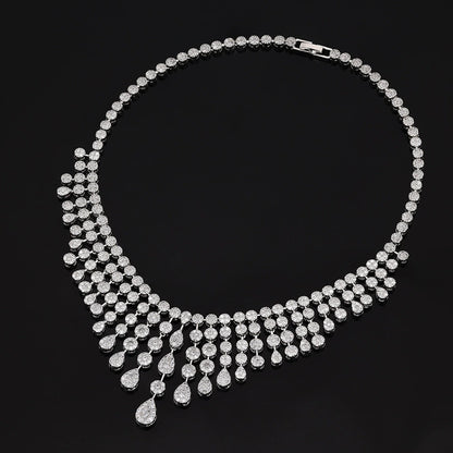 Alevirra Yira Jewelry Set | Alloy with Cubic Zirconia