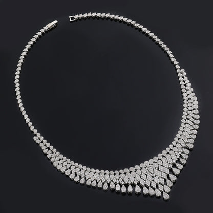 Alevirra Xara Jewelry Set | Alloy with Cubic Zirconia