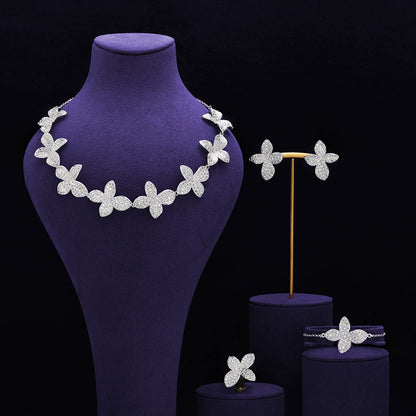 Alevirra Zira Jewelry Set | Alloy with Cubic Zirconia