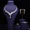 Alevirra Nira Jewelry Set | Alloy with Cubic Zirconia