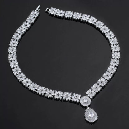 Alevirra Fena Jewelry Set | Alloy with Cubic Zirconia