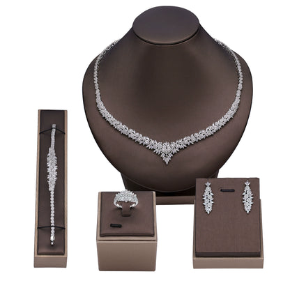 Alevirra Sola Jewelry Set | Alloy with Cubic Zirconia