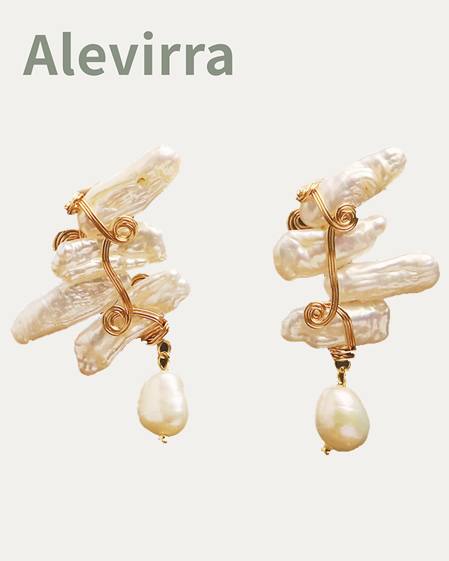 Baroque Pearl Drop Earrings