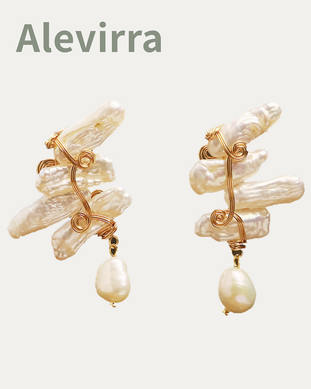 Baroque Pearl Drop Earrings
