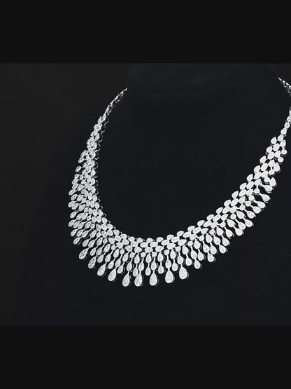 Alevirra Ina Jewelry Set | Alloy with Cubic Zirconia
